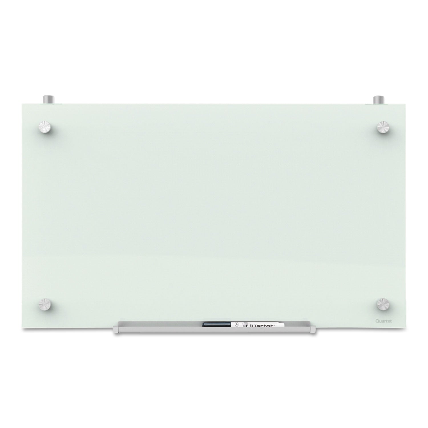 Quartet Infinity Magnetic Glass Dry Erase Cubicle Board, 18 x 30, White