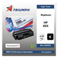 Triumph 751000NSH0967 Remanufactured CE505X (05X) High-Yield Toner, 6,500 Page-Yield, Black