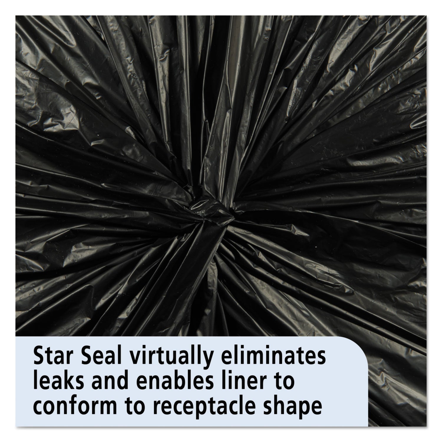 Stout Controlled Life-Cycle Plastic Trash Bags, 39 gal, 1.1 mil, 33" x 44", Brown, 40/Box