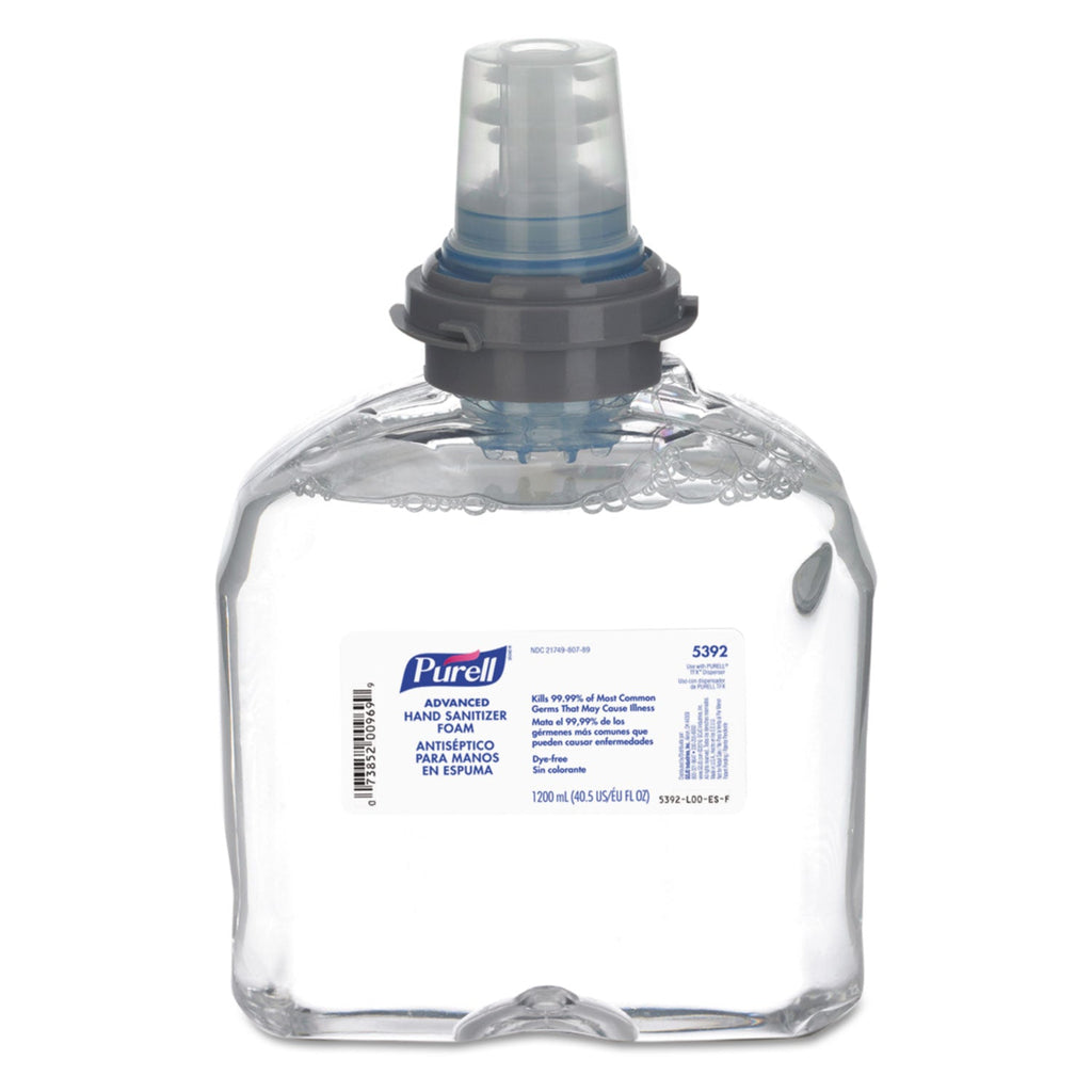 PURELL Advanced TFX Refill Instant Foam Hand Sanitizer, 1,200 mL, Unscented