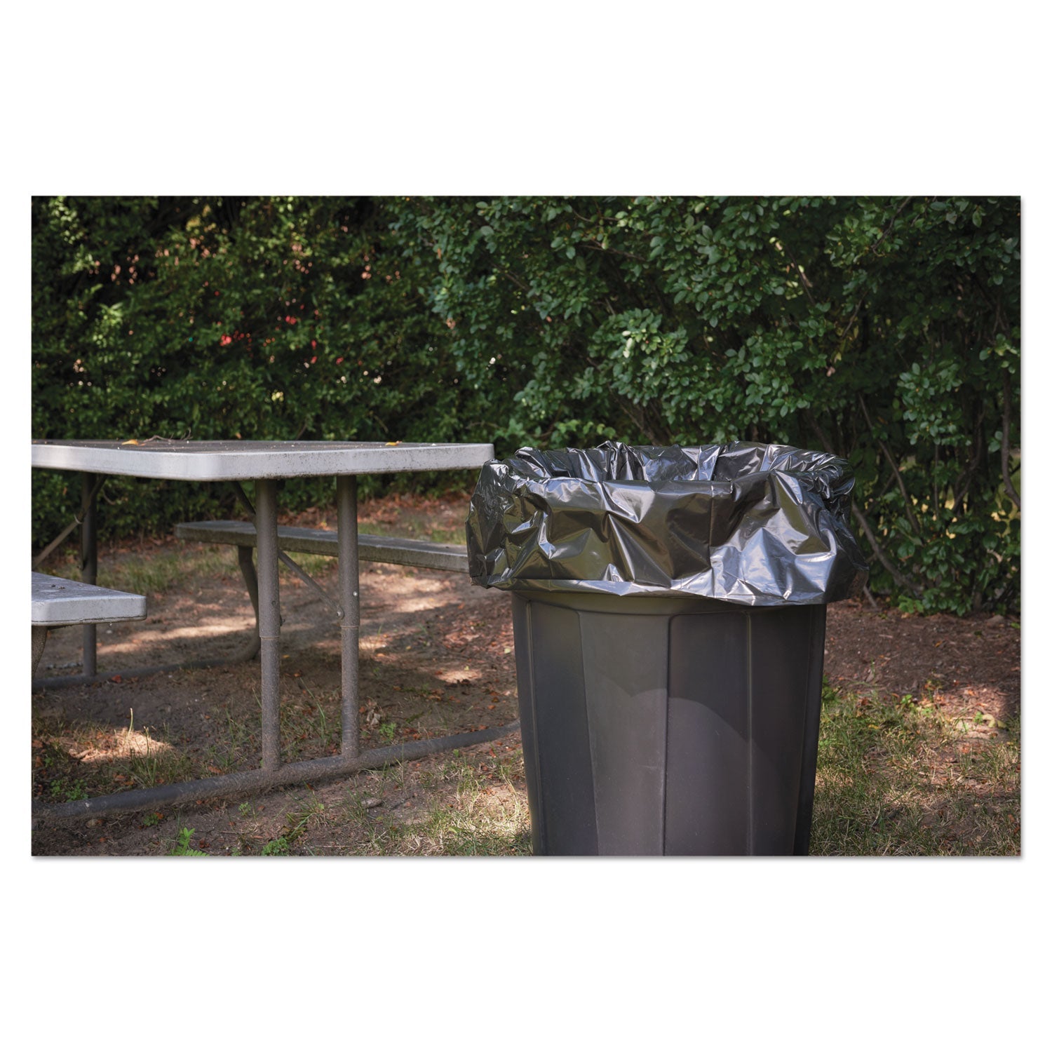 Stout Insect-Repellent Trash Bags, 45 gal, 2 mil, 40" x 45", Black, 65/Box