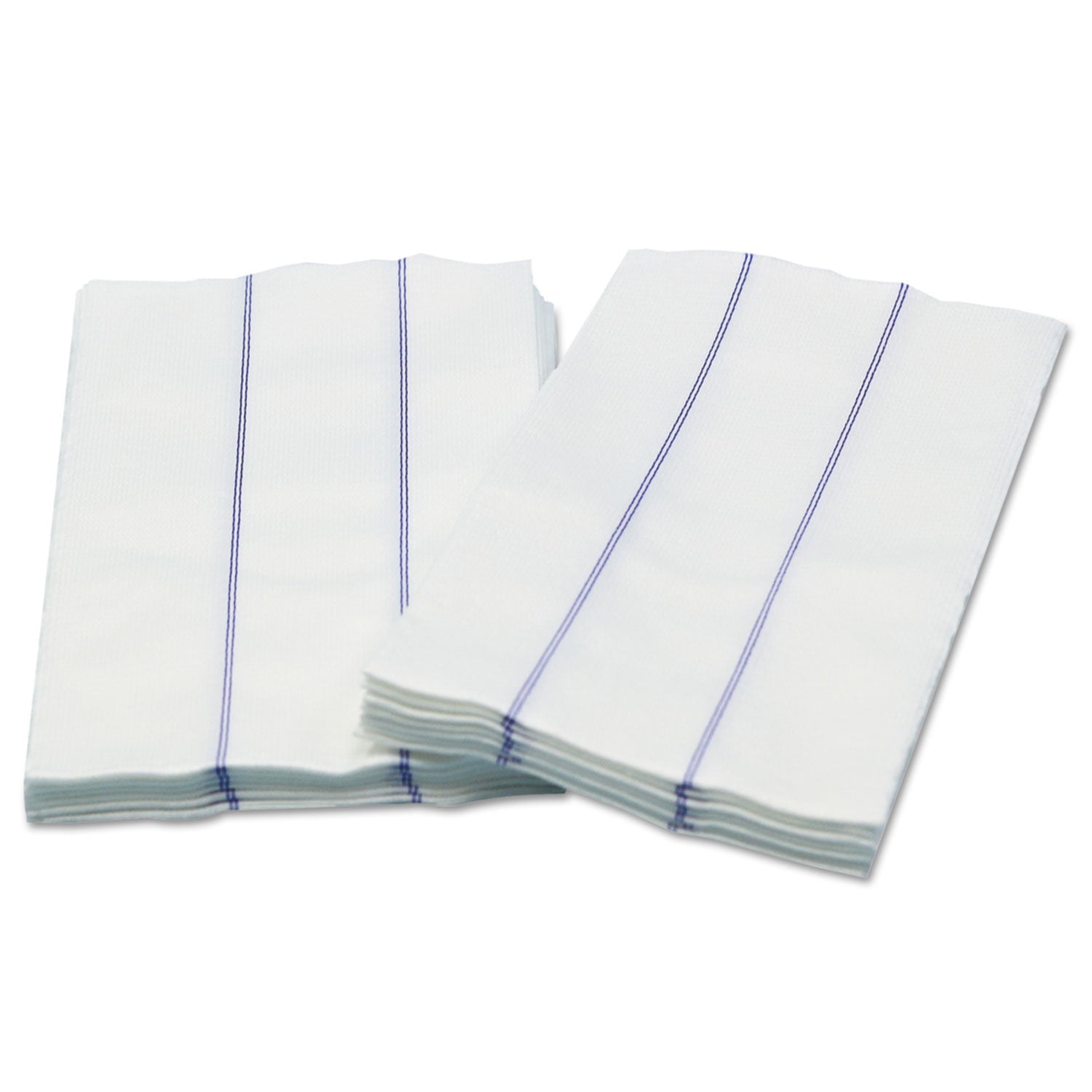 Cascades PRO Tuff-Job Foodservice Towels, 1/4 Fold, 13 x 24, White/Blue, 72/Carton