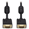 Tripp Lite VGA Coaxial High-Resolution Monitor Cable with RGB Coaxial, 6 ft, Black
