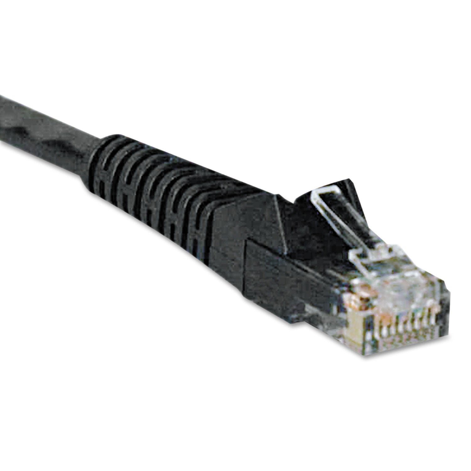 Tripp Lite CAT6 Gigabit Snagless Molded Patch Cable, 7 ft, Black