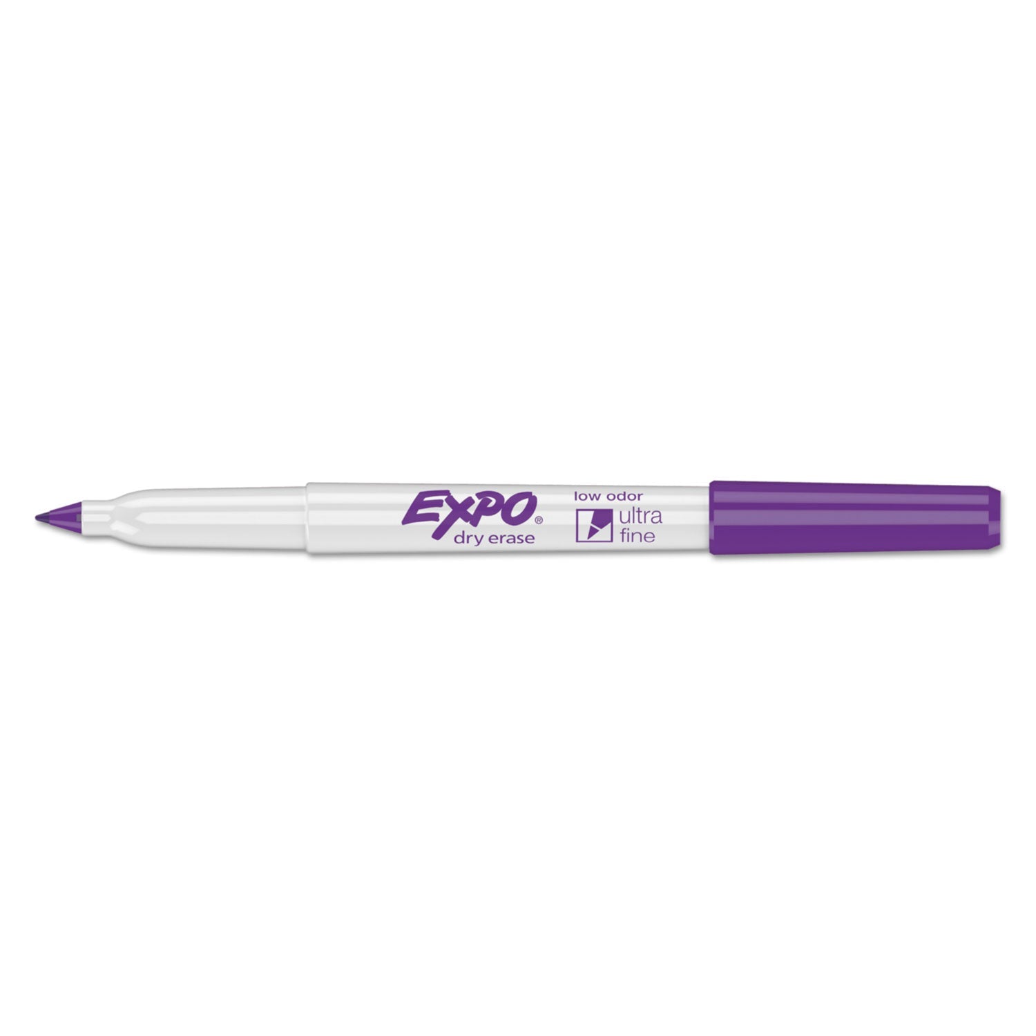 EXPO Low-Odor Dry Erase Marker Office Value Pack, Extra-Fine Needle Tip, Assorted Colors, 36/Pack