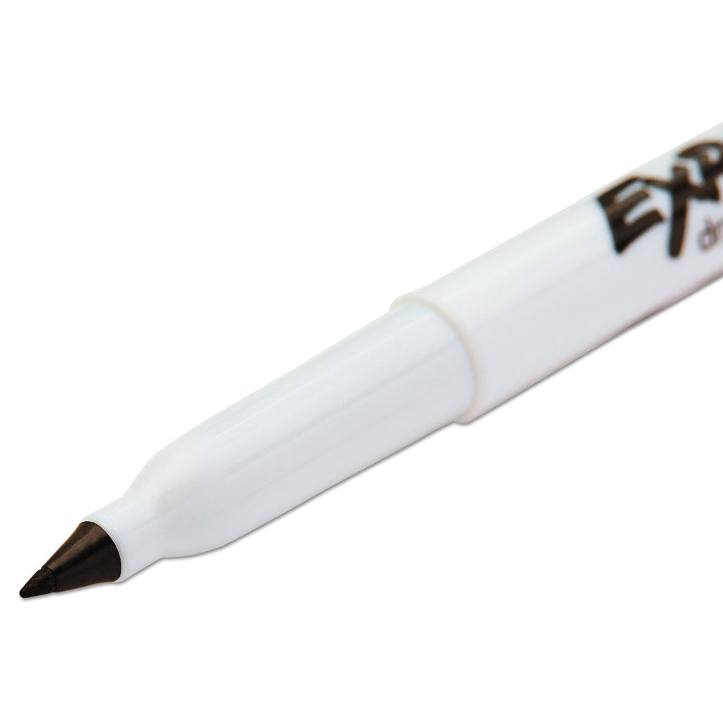 EXPO Low-Odor Dry Erase Marker Office Value Pack, Extra-Fine Needle Tip, Black, 36/Pack