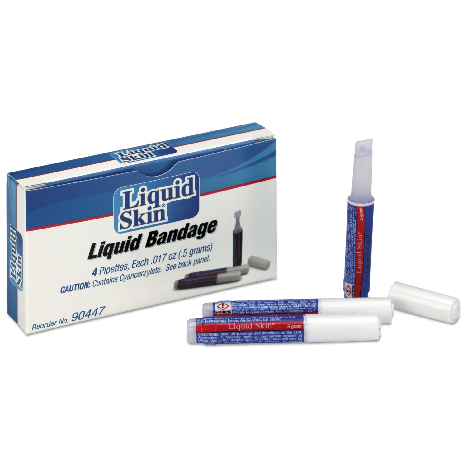 First Aid Only Refill for SmartCompliance General Business Cabinet, Liquid Skin Bandages
