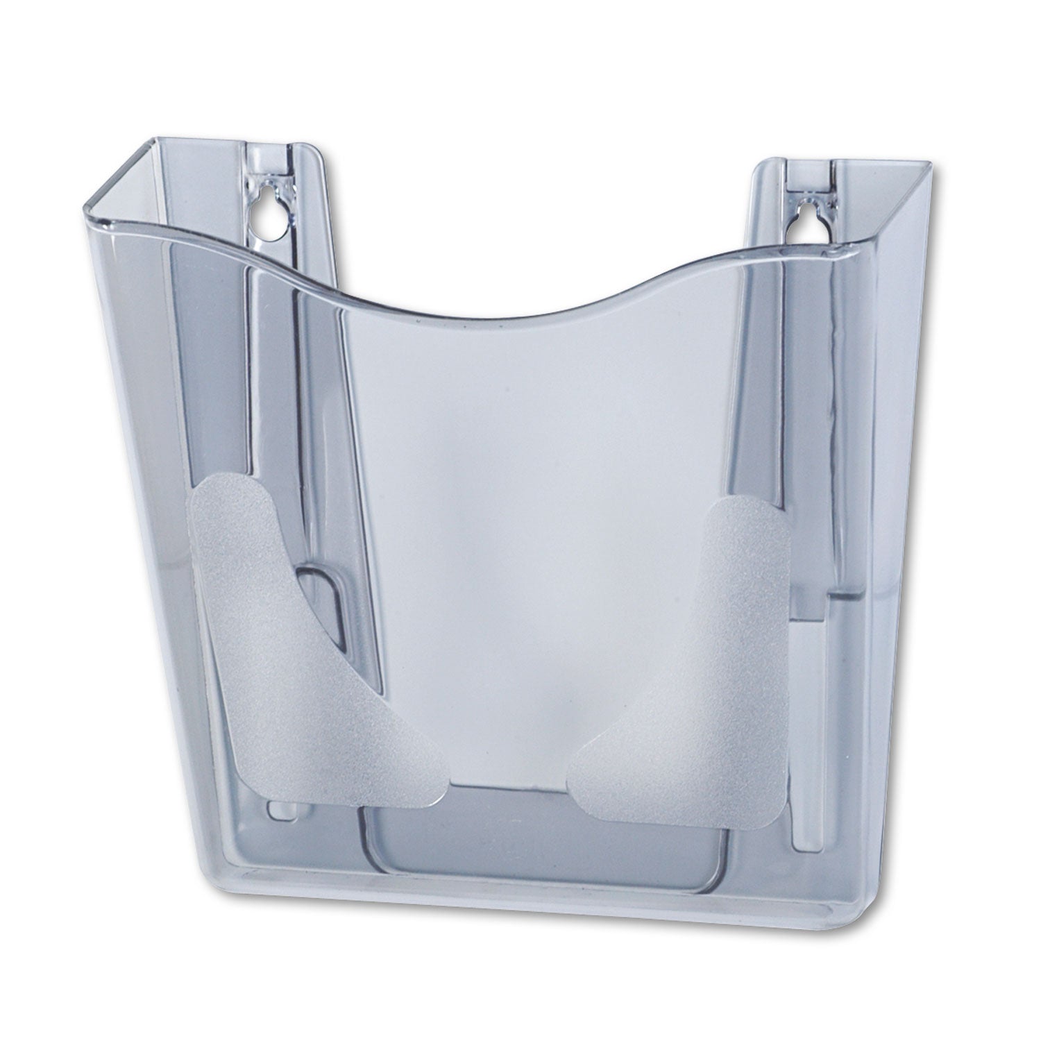 deflecto Euro-Style DocuPocket Portrait Wall File, A4/Letter/Magazines/Portfolio Size, 10.25" x 4" x 10", Smoke