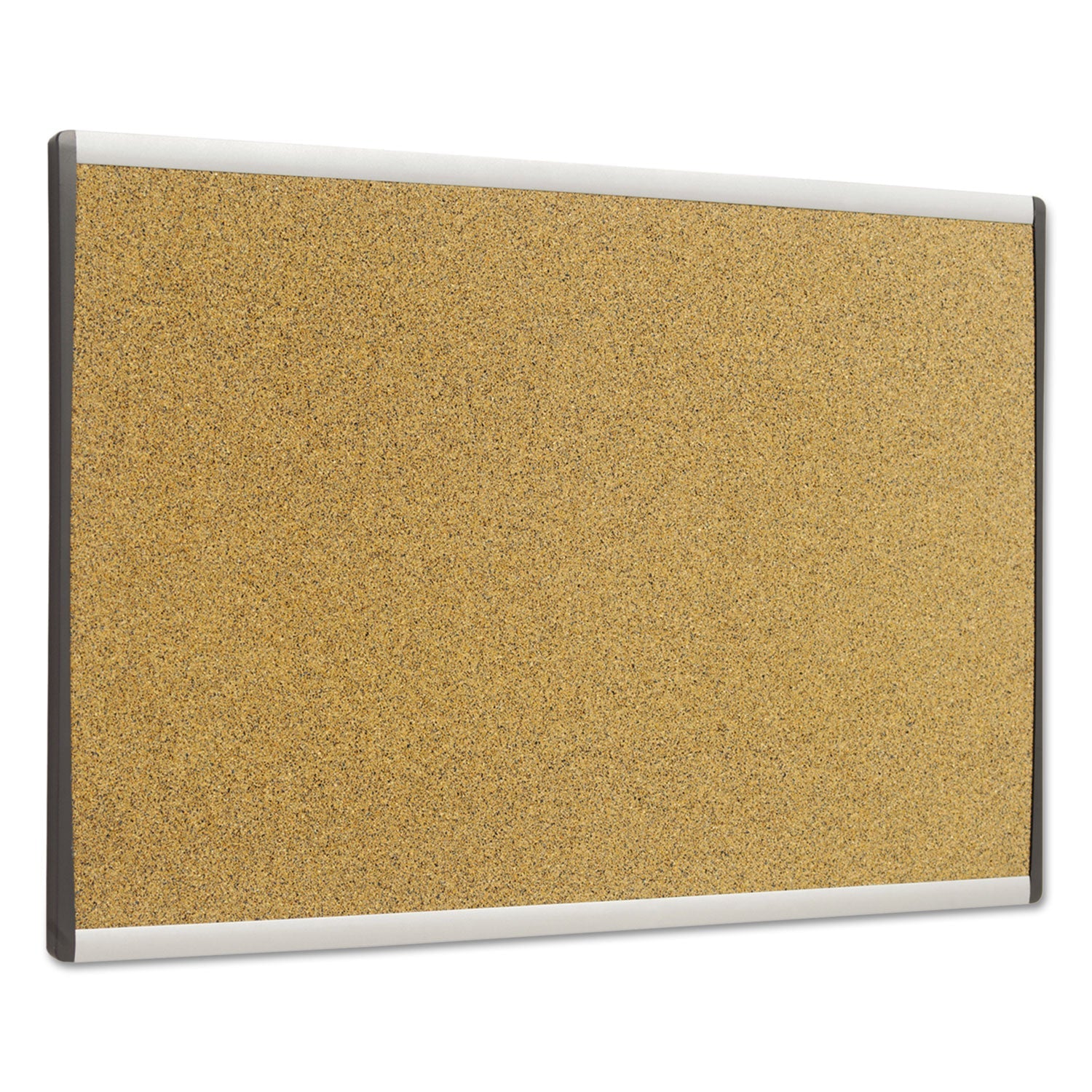 Quartet ARC Frame Cork Cubicle Board, 14 x 24, Tan, Aluminum Frame