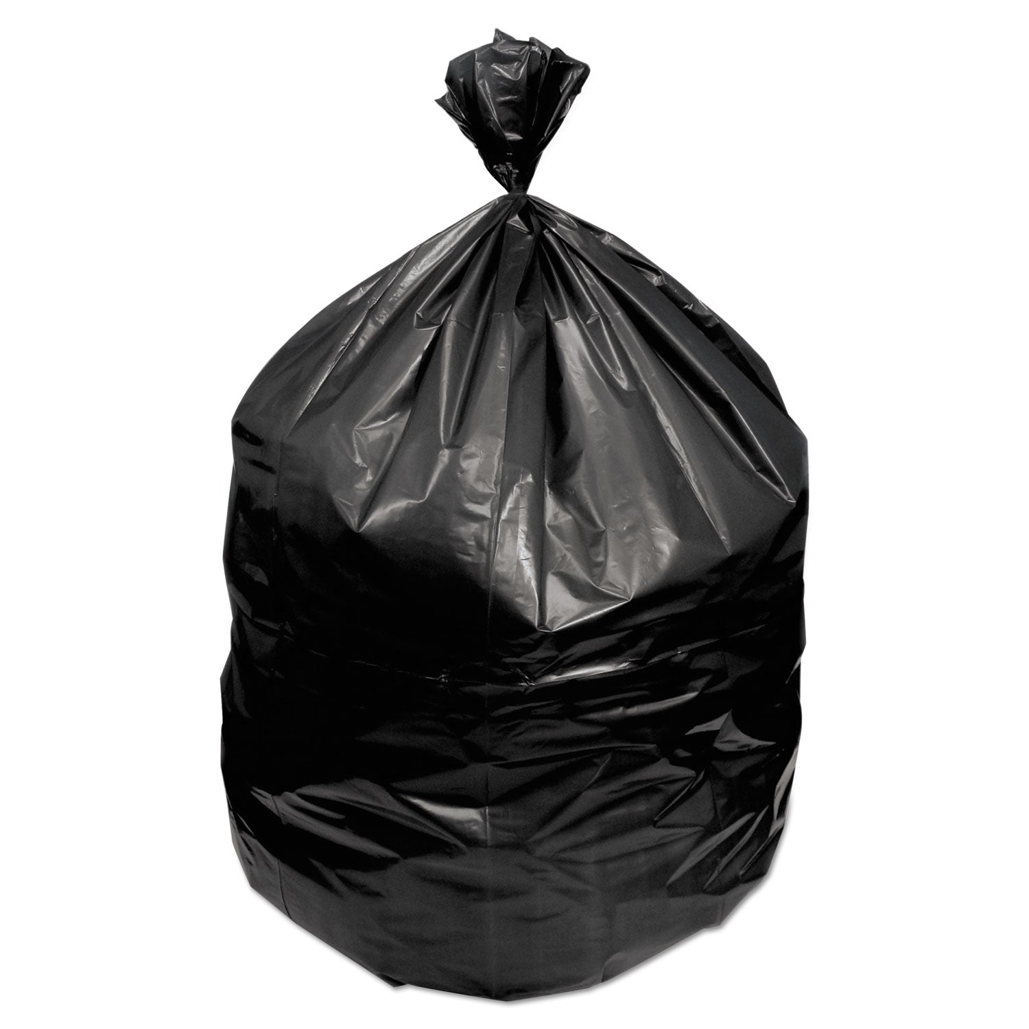 AccuFit Linear Low Density Can Liners with AccuFit Sizing, 23 gal, 1.3 mil, 28" x 45", Black, 200/Carton
