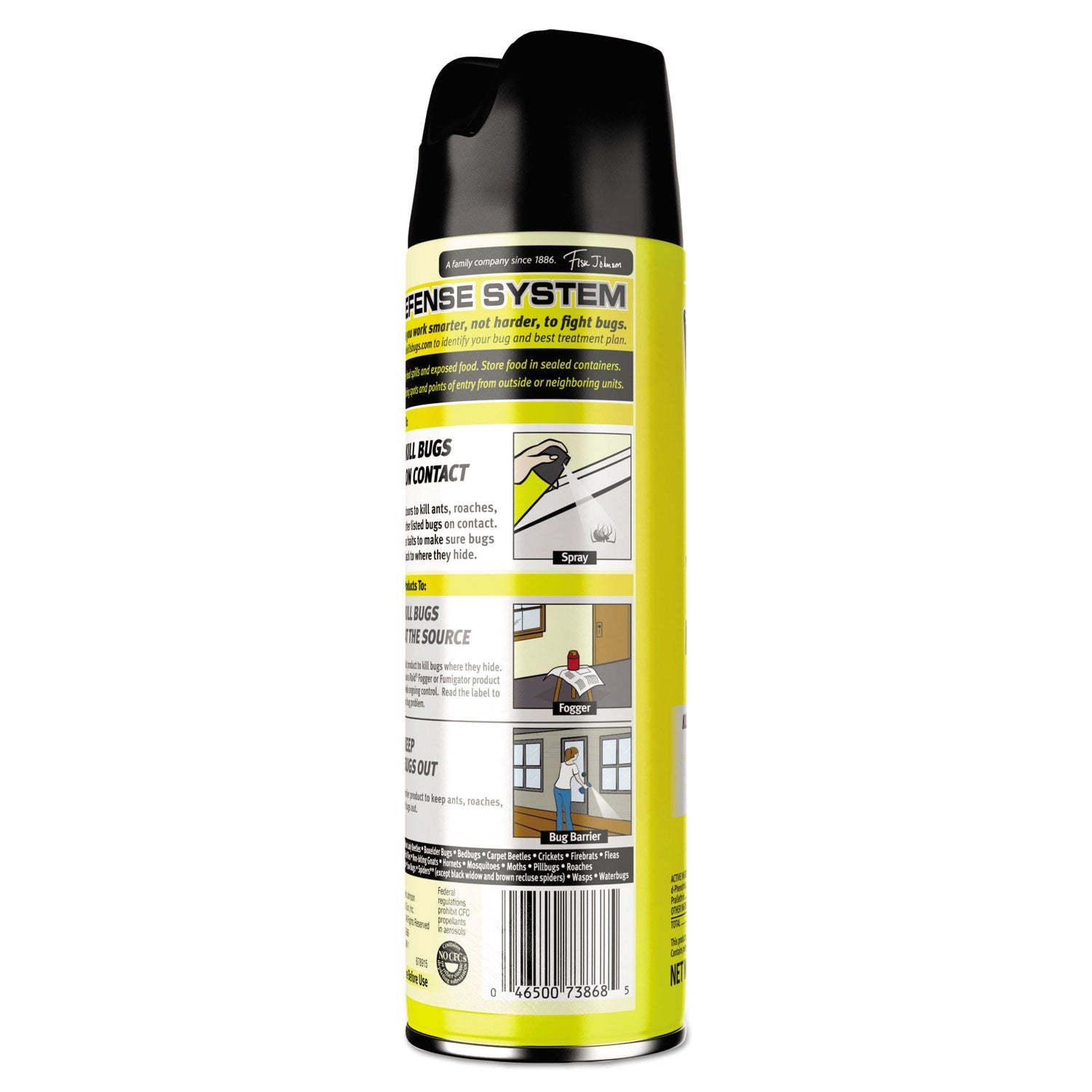 Raid Multi Insect Killer, 15 oz Aerosol Spray, 12/Carton