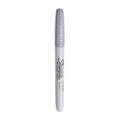 Sharpie Metallic Fine Point Permanent Markers, Fine Bullet Tip, Metallic Silver, 4/Pack