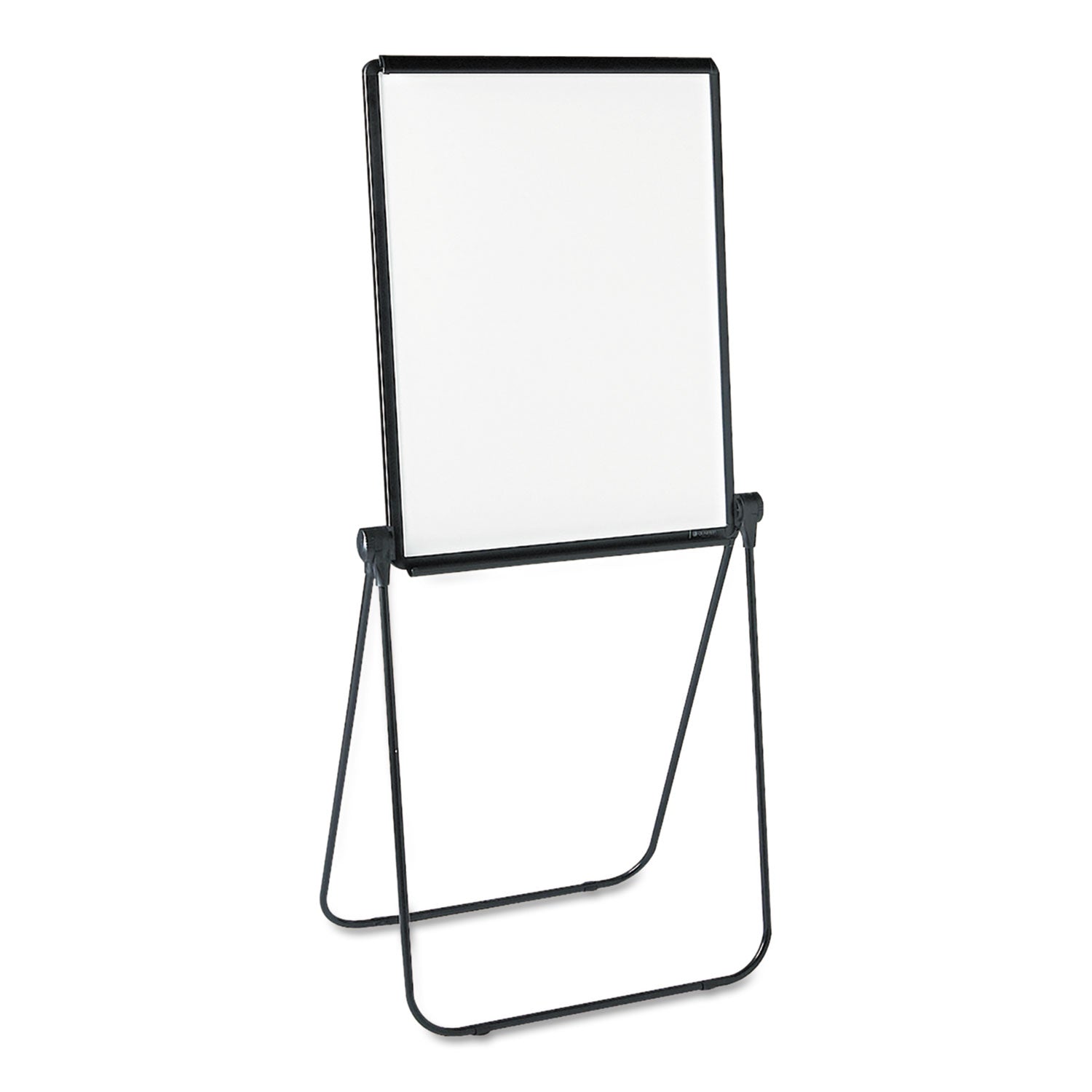 Quartet Ultima Presentation Easel, 27 x 34, White Surface, Black Frame
