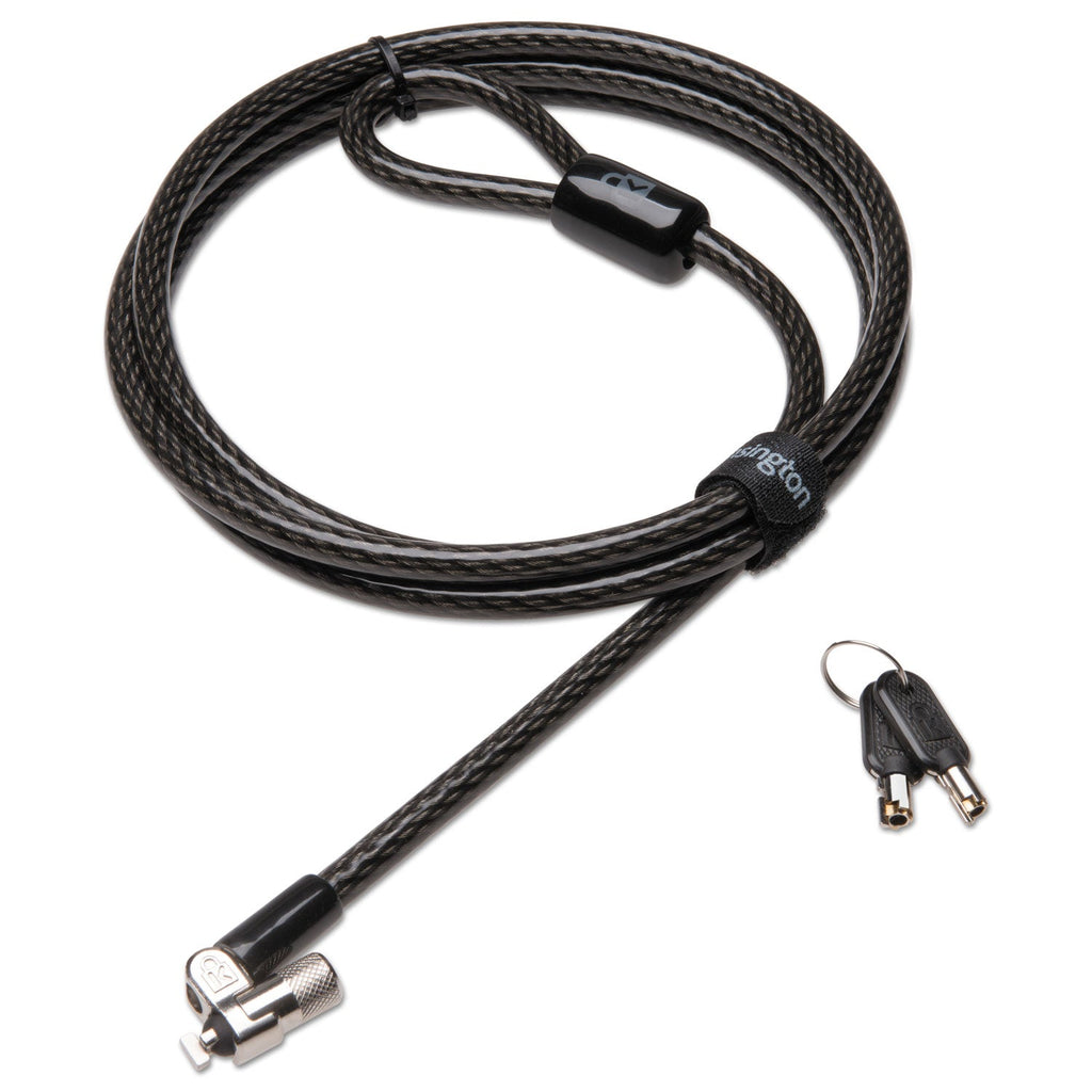 Kensington MicroSaver 2.0 Keyed Ultra Laptop Lock, 6 ft Ultra Carbon Steel Cable, Black, 2 Keys