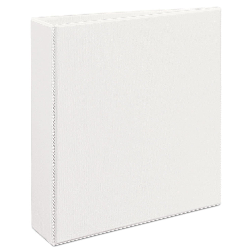 Avery Heavy-Duty View Binder with DuraHinge and One Touch EZD Rings, 3 Rings, 2" Capacity, 11 x 8.5, White