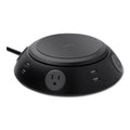 Belkin Meeting Room Power Center, 4 AC Outlets/8 USB Ports, 6 ft Cord, 1,080 J, Black