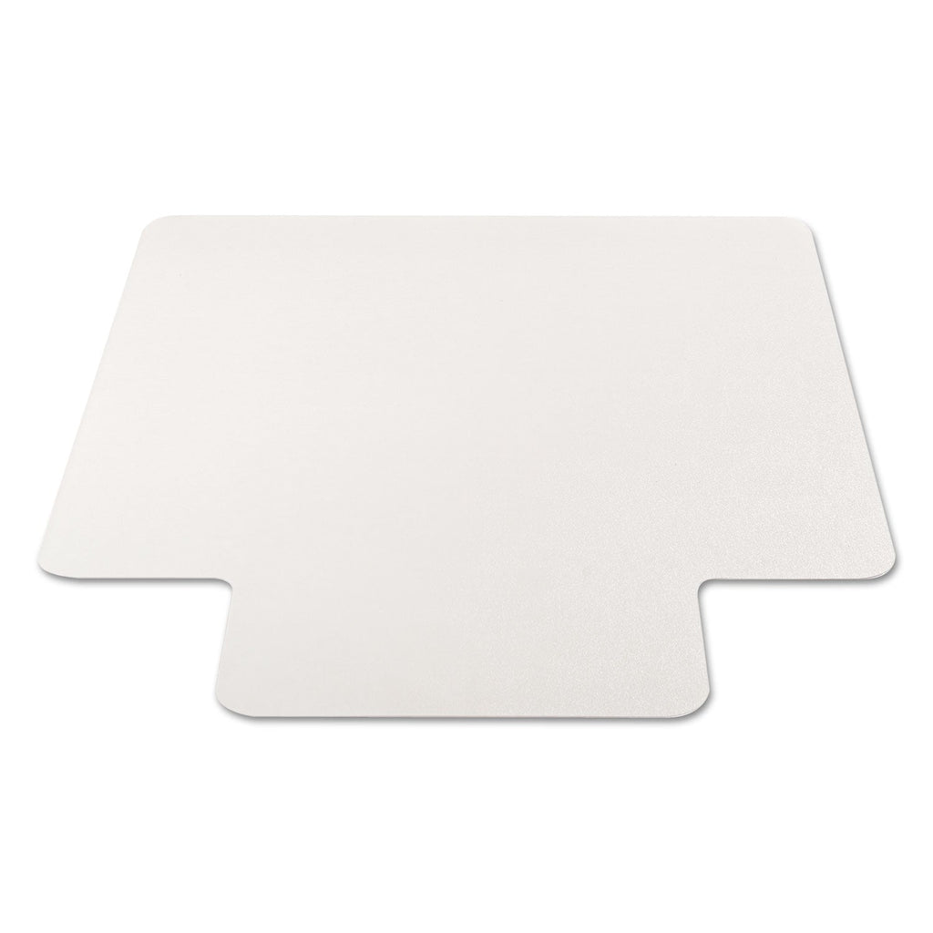 Alera All Day Use Non-Studded Chair Mat for Hard Floors, 36 x 48, Lipped, Clear