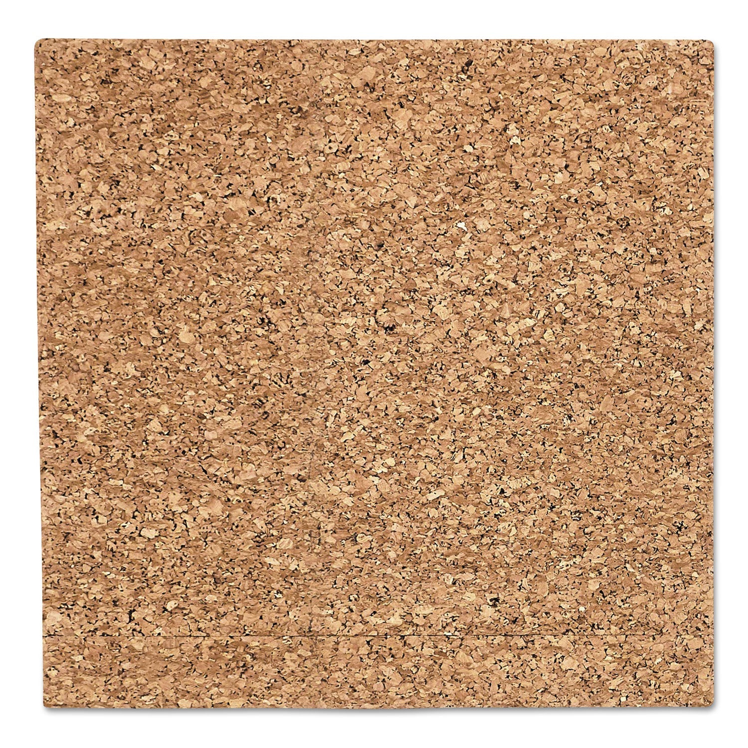 Iceberg iDesign Frameless Cork Bulletin Board, 18 x 18, Natural