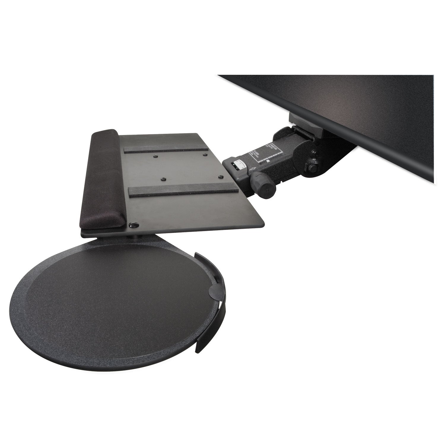 Kelly Computer Supply Leverless Lift N Lock Keyboard Tray, 19w x 10d, Black