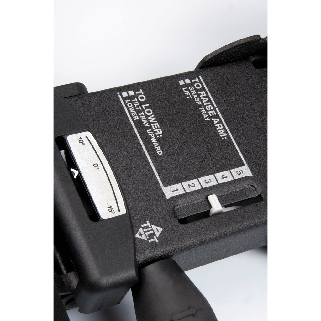 Kelly Computer Supply Lever Less Lift N Lock California Keyboard Tray, 28 x 10, Black