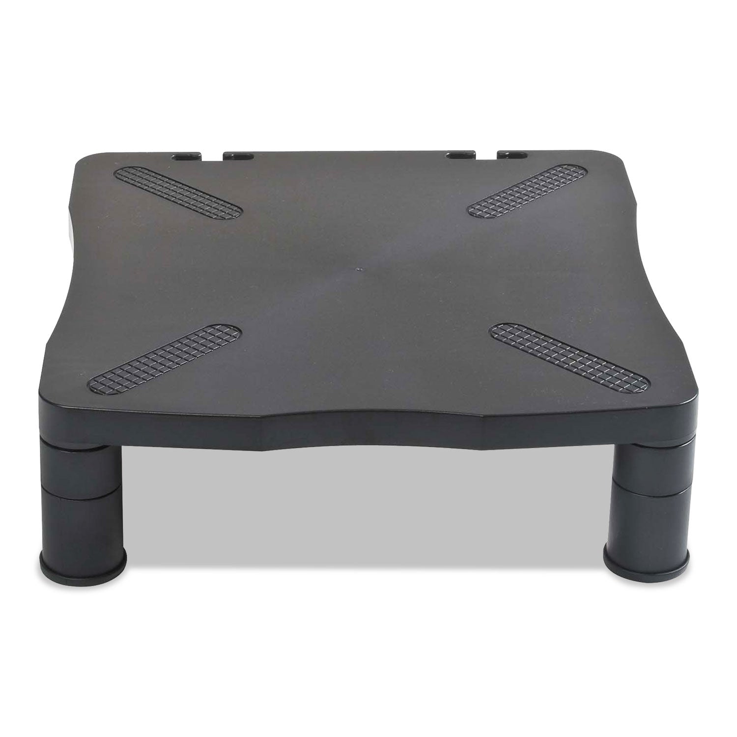 Kelly Computer Supply Monitor Stand, 13.25" x 13.5" x 2" to 4", Black, Supports 60 lbs
