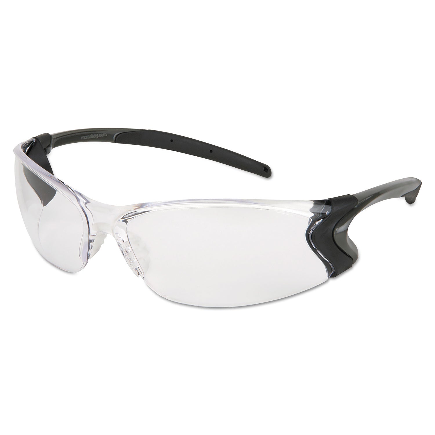 MCR Backdraft Glasses, Clear Frame, Hard Coat Clear Lens