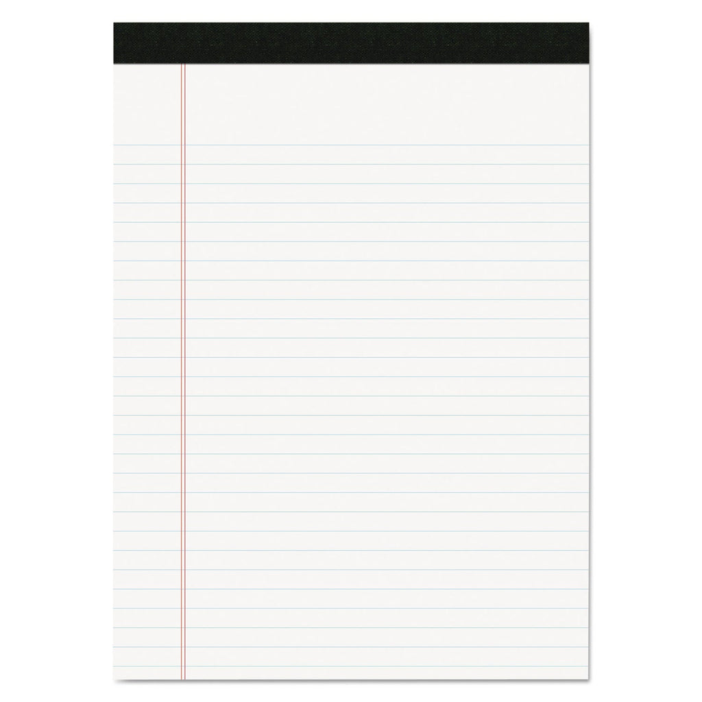 Roaring Spring USDA Certified Bio-Preferred Legal Pad, Wide/Legal Rule, 40 White 8.5 x 11.75 Sheets, 12/Pack