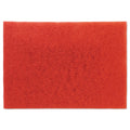3M Low-Speed Buffer Floor Pads 5100, 28 x 14, Red, 10/Carton