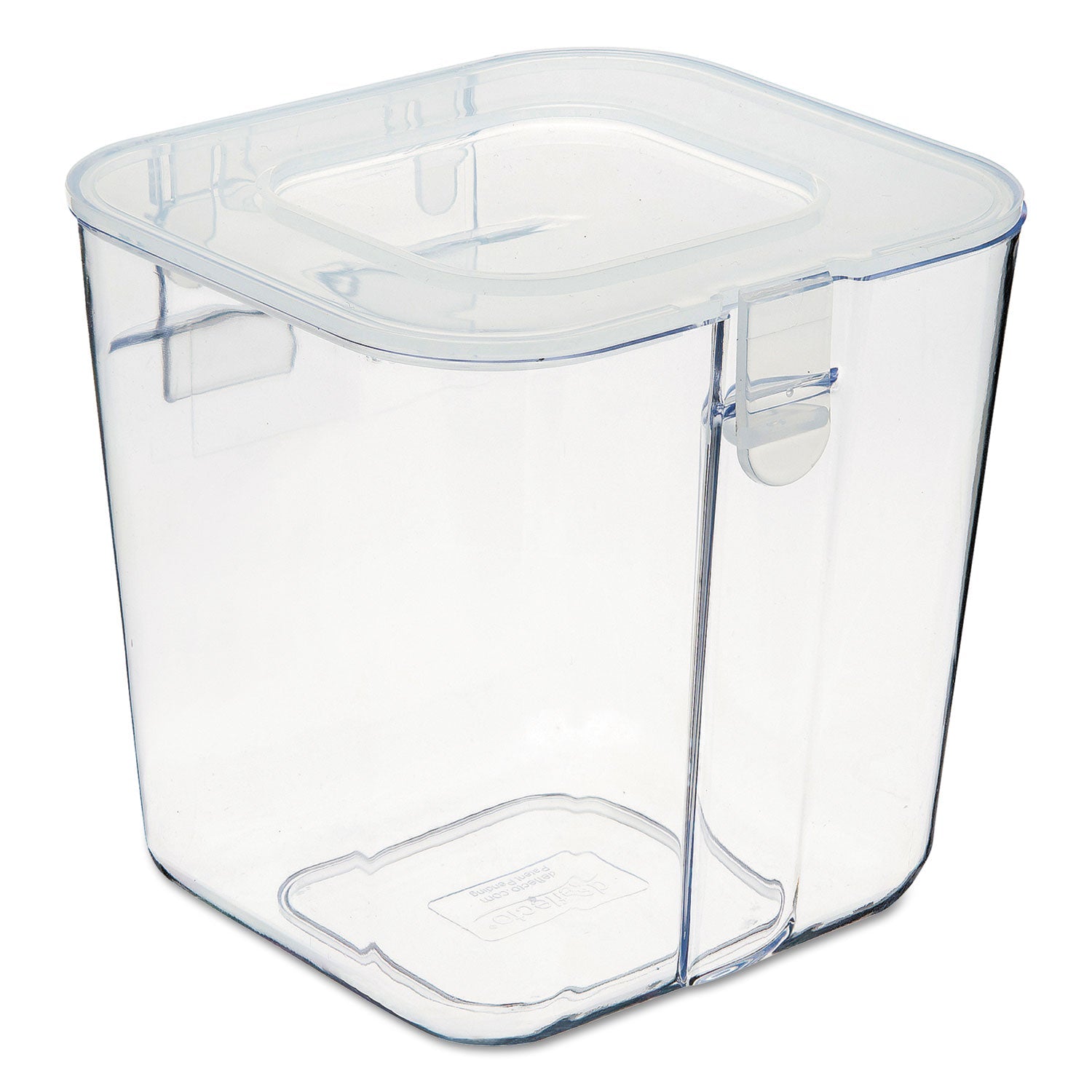 deflecto Stackable Caddy Organizer, Small, Plastic, 4.33 x 4 x 4.38, White