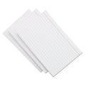 Universal Ruled Index Cards, 3 x 5, White, 500/Pack