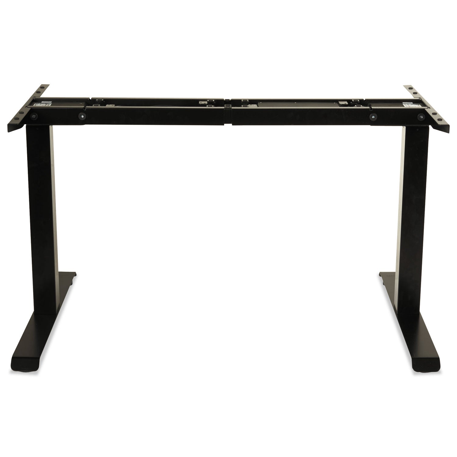 Alera 2-Stage Electric Adjustable Table Base, 48 to 72w x 24 to 36d x 27.5 to 47.2h, Black
