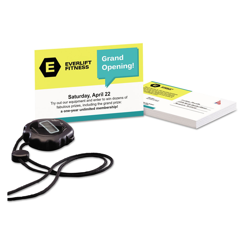 Avery Printable Postcards, Inkjet, 85 lb, 4 x 6, Matte White, 100 Cards, 2 Cards/Sheet, 50 Sheets/Box