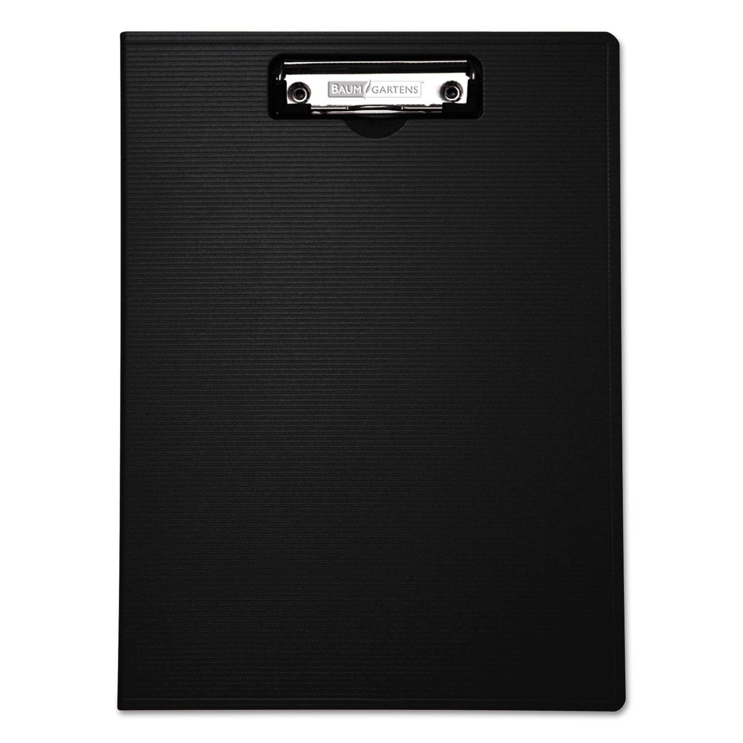 Mobile OPS Portfolio Clipboard with Low-Profile Clip, Portrait Orientation, 0.5" Clip Capacity, Holds 8.5 x 11 Sheets, Black