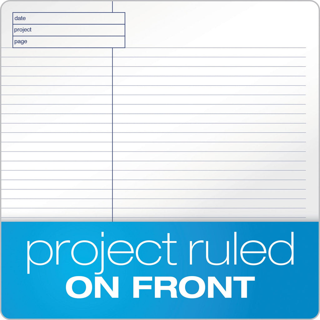 TOPS Docket Gold Planning Pads, Project-Management Format, Quadrille Rule (4 sq/in), 40 White 8.5 x 11.75 Sheets, 4/Pack