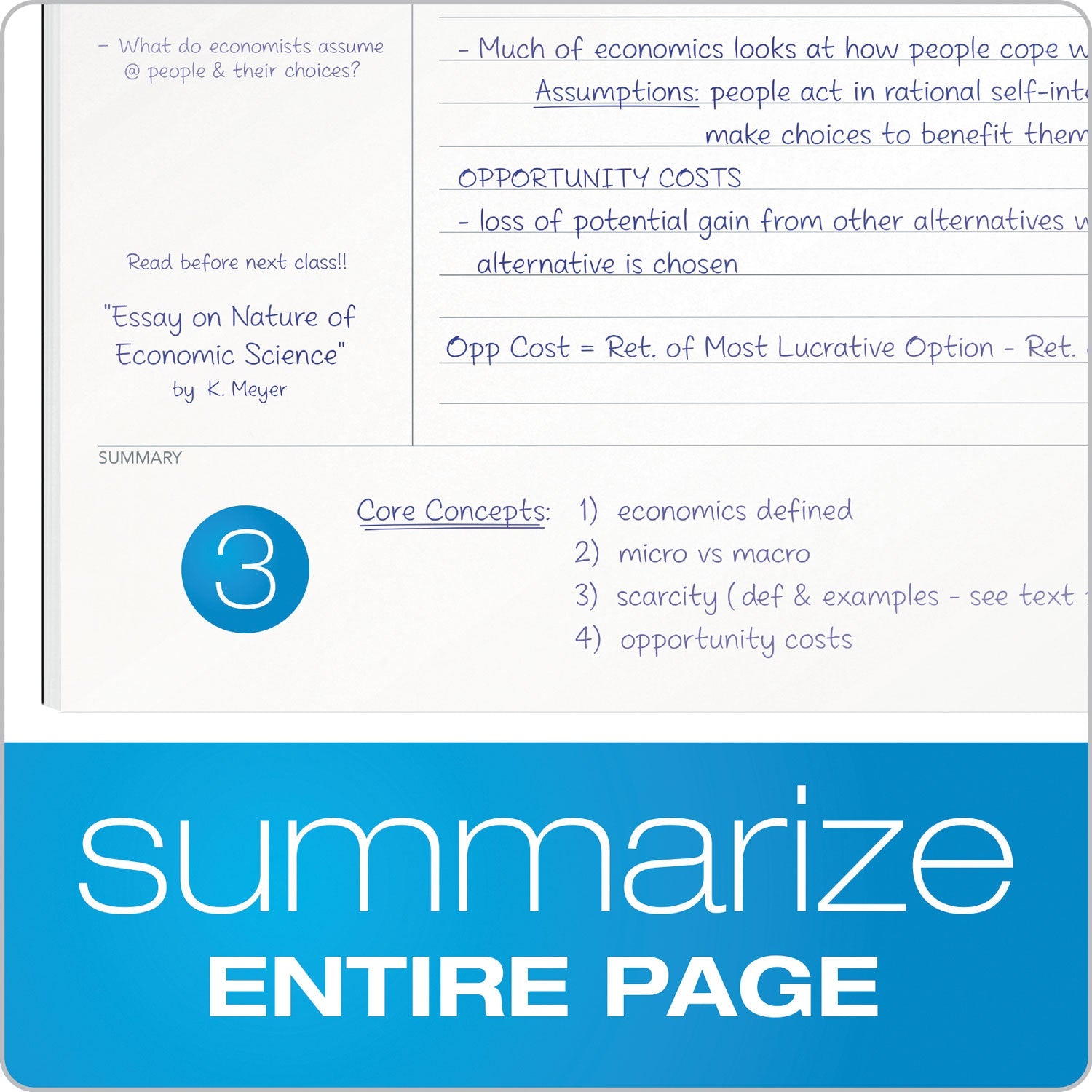 TOPS FocusNotes Steno Pad, Pitman Rule, Blue Cover, 80 White 6 x 9 Sheets