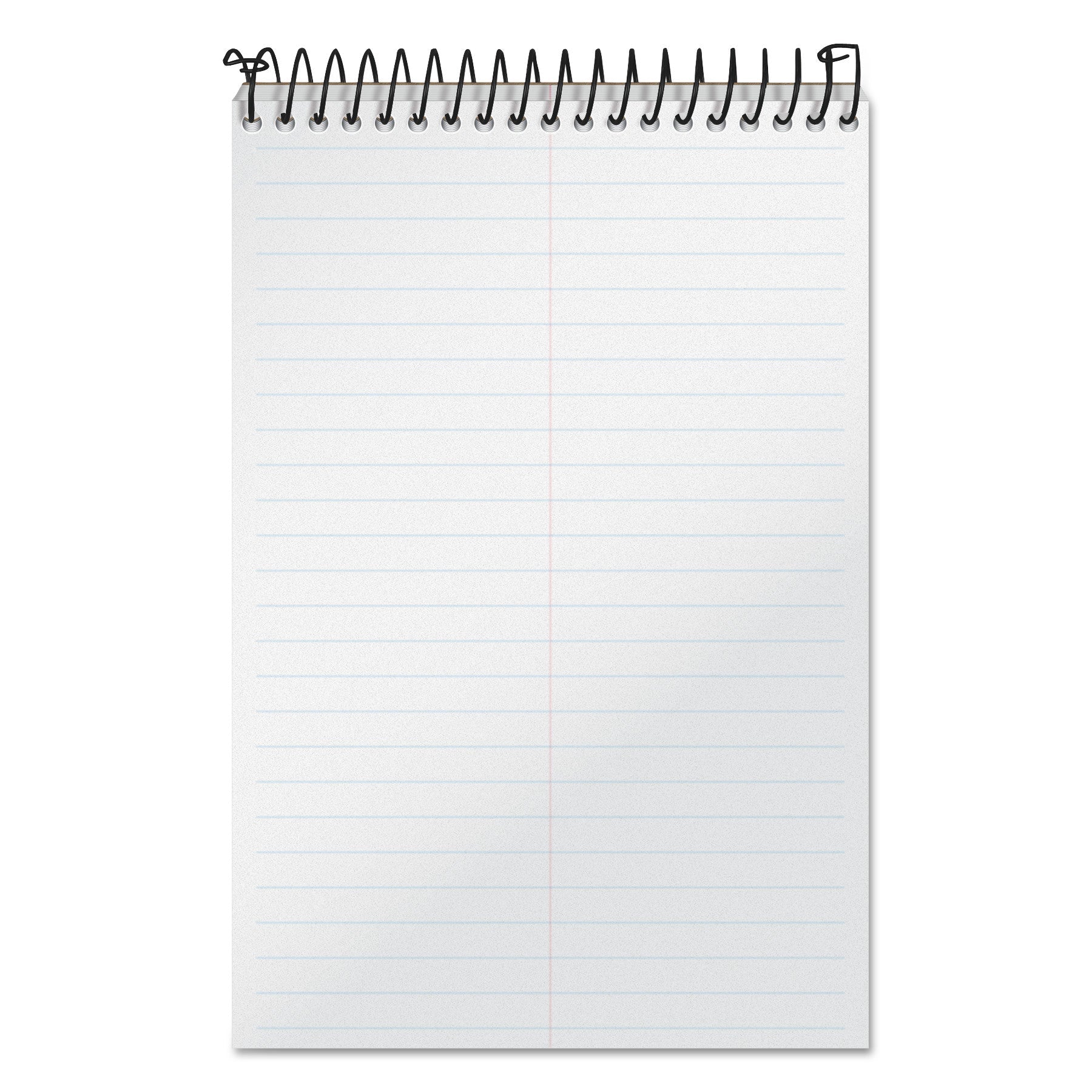 TOPS Docket Gold Steno Pads, Gregg Rule, Frosted White Cover, 100 White (Heavyweight 20 lb Bond) 6 x 9 Sheets