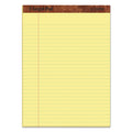 TOPS "The Legal Pad" Ruled Perforated Pads, Wide/Legal Rule, 50 Canary-Yellow 8.5 x 11.75 Sheets, Dozen