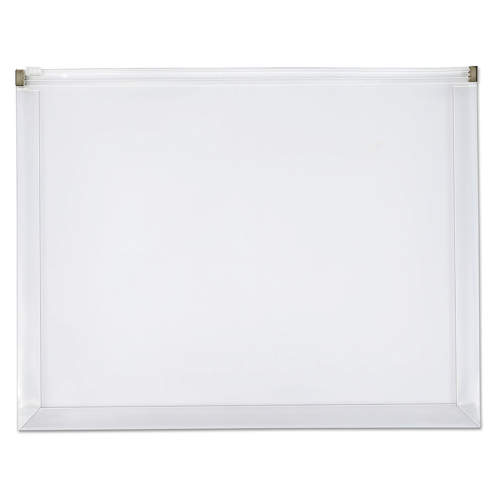 Pendaflex Poly Zip Envelope, Zipper Closure, 10 x 13, Clear, 5/Pack