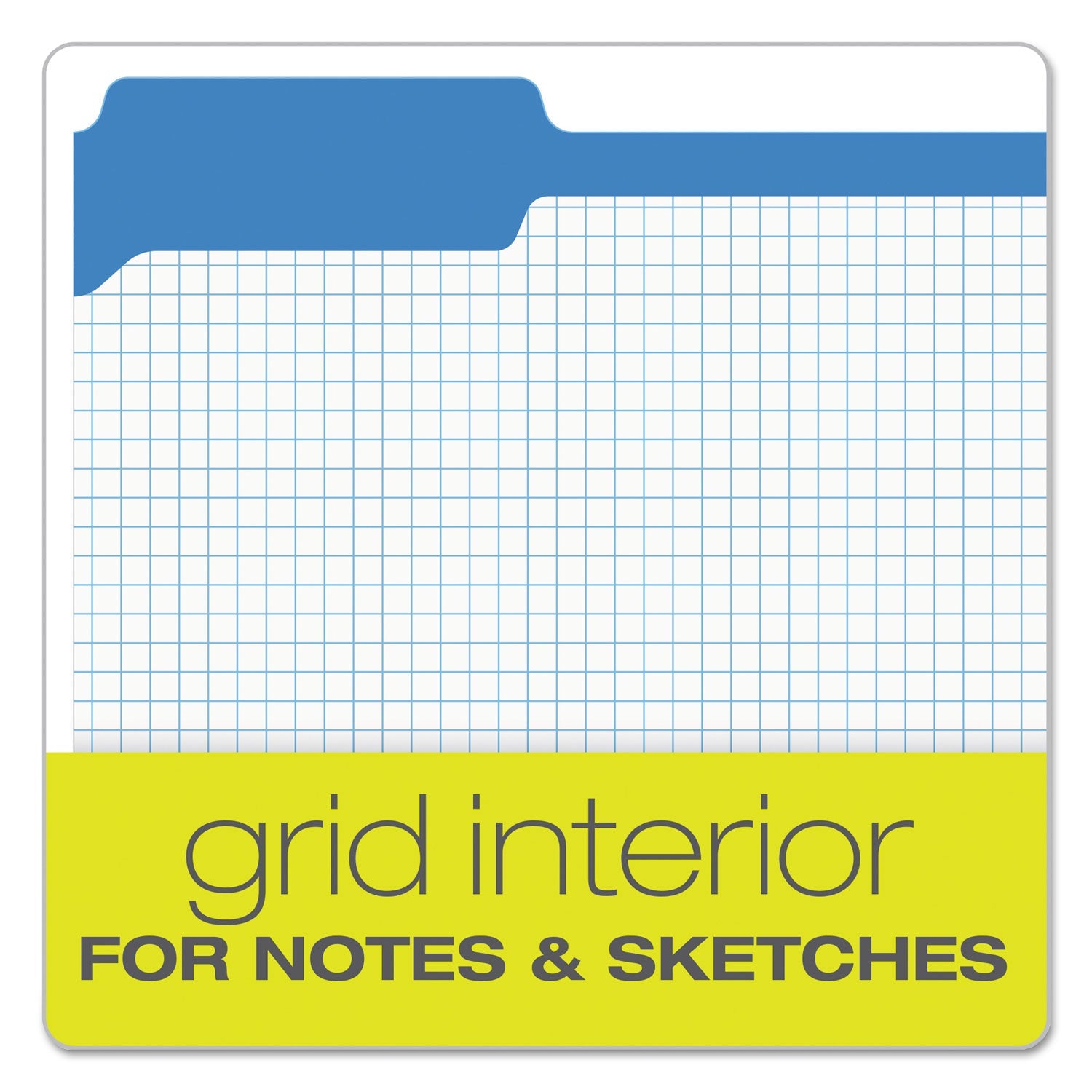 Pendaflex Double-Ply Reinforced Top Tab Colored File Folders, 1/3-Cut Tabs: Assorted, Letter Size, 0.75" Expansion, Blue, 100/Box