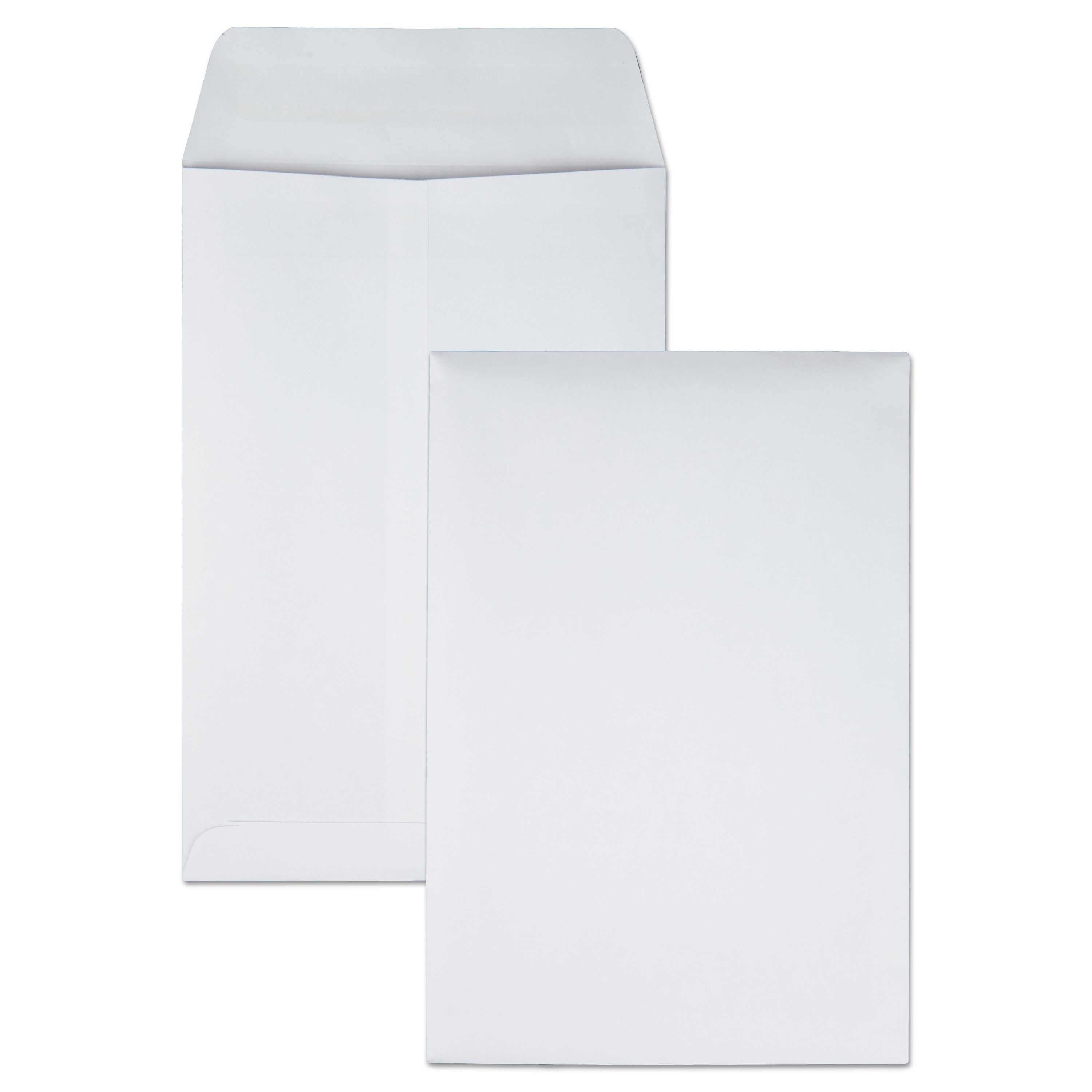 Quality Park Redi-Seal Catalog Envelope, #1 3/4, Cheese Blade Flap, Redi-Seal Adhesive Closure, 6.5 x 9.5, White, 100/Box