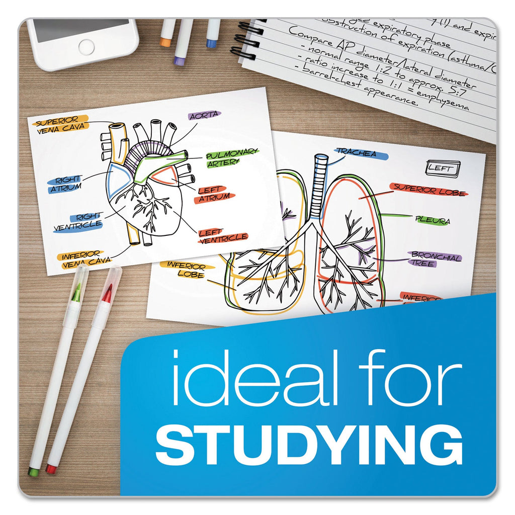 Oxford Unruled Index Cards, 3 x 5, White, 100/Pack