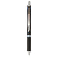 Pentel EnerGel PRO Permanent Ink Gel Pen, Retractable, Medium 0.7 mm, Blue Ink, Black Barrel