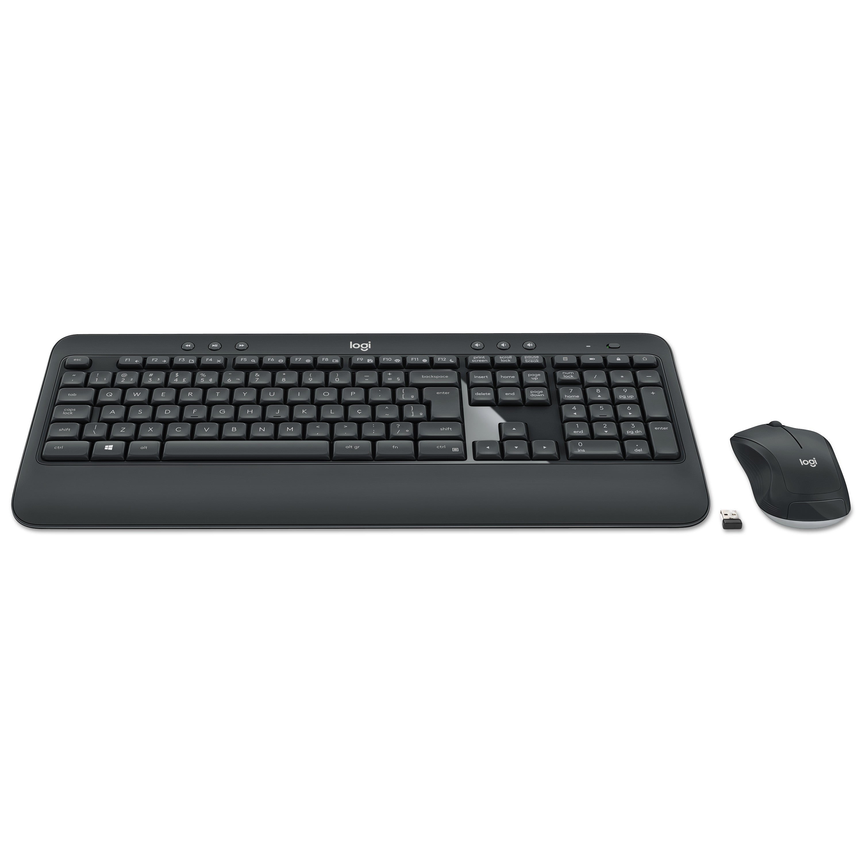 Logitech MK540 Wireless Combo, 2.4 GHz Frequency/30 ft Wireless Range, Black