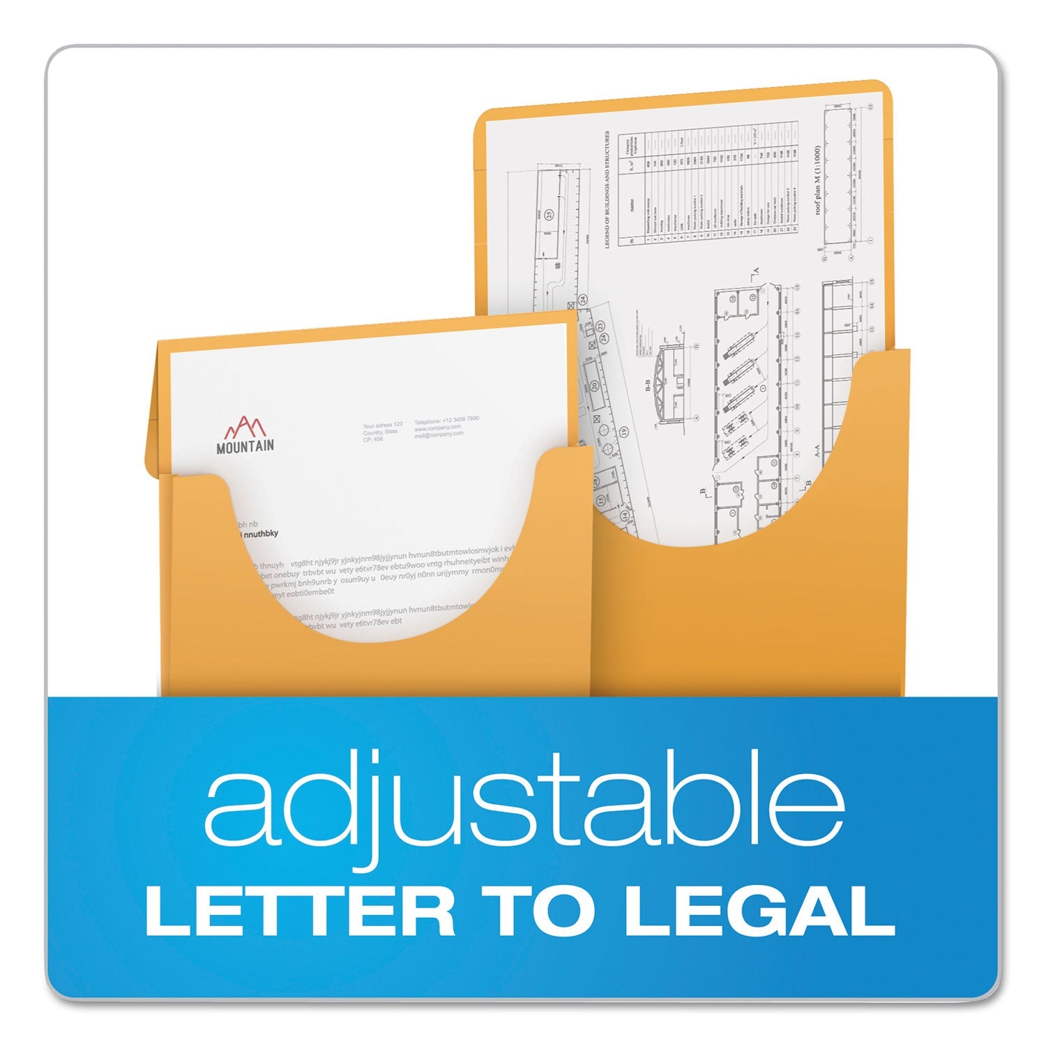 Pendaflex Expandable Kraft Retention Jackets, Straight Tab, Letter/Legal Size, Brown, 100/Box