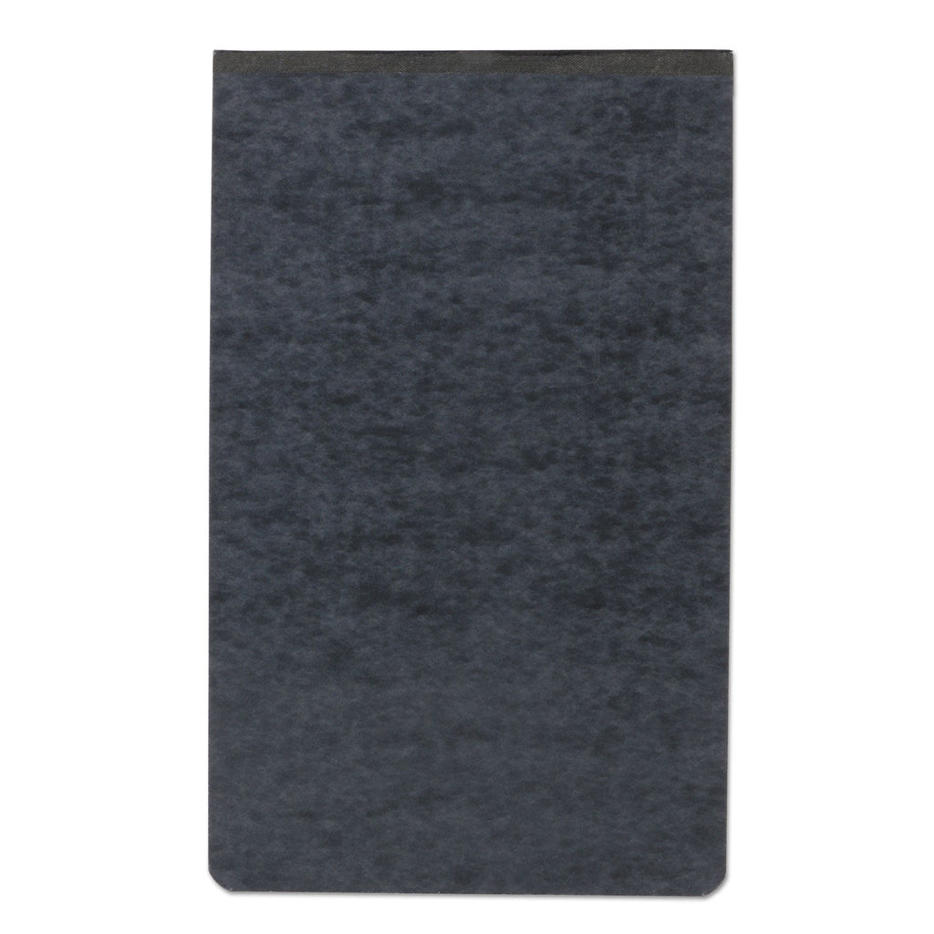 ACCO Pressboard Report Cover with Tyvek Reinforced Hinge, Two-Piece Prong Fastener, 2" Capacity, 8.5 x 14,  Black/Black