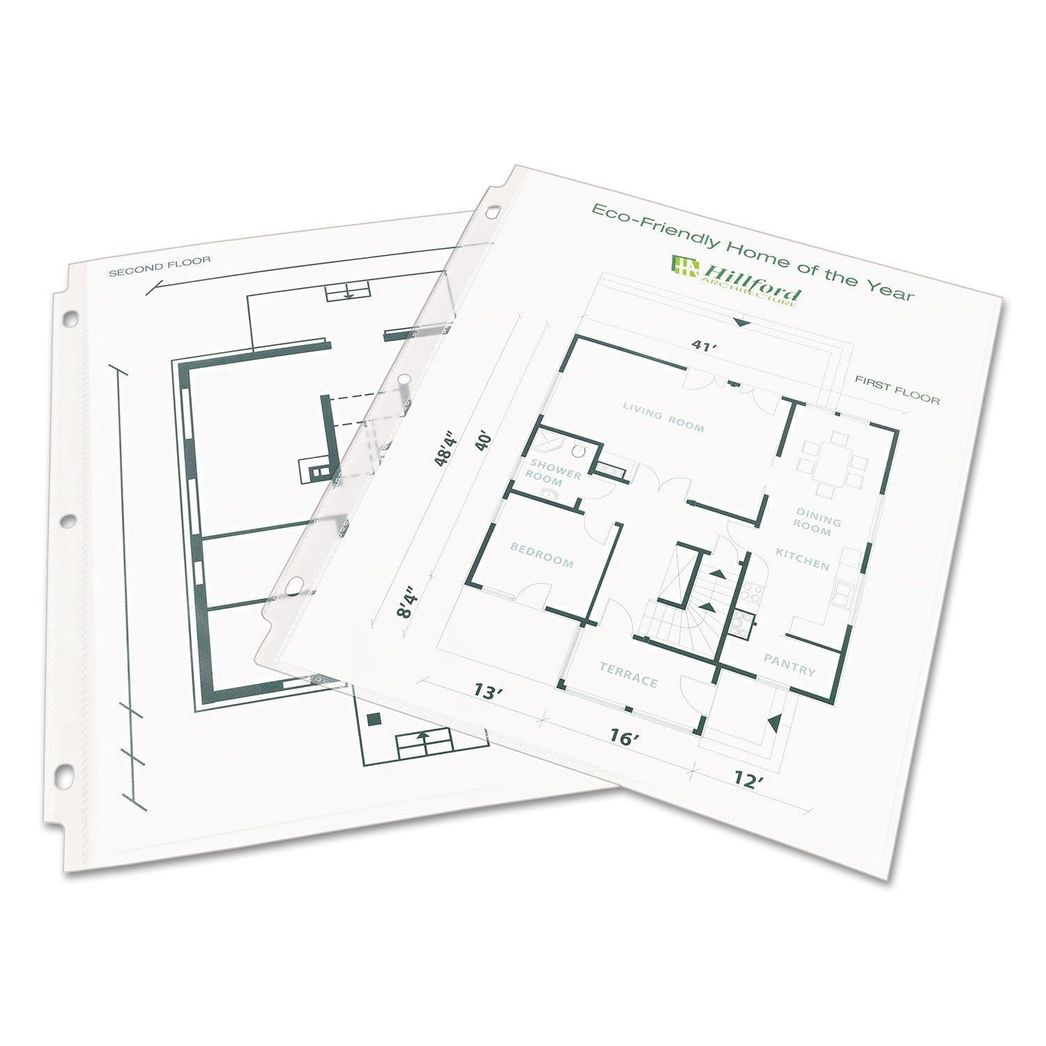 Avery Top-Load Recycled Polypropylene Sheet Protector, Clear, 100/Box