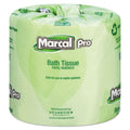 Marcal PRO 100% Recycled Bathroom Tissue, Septic Safe, 2-Ply, White, 240 Sheets/Roll, 48 Rolls/Carton