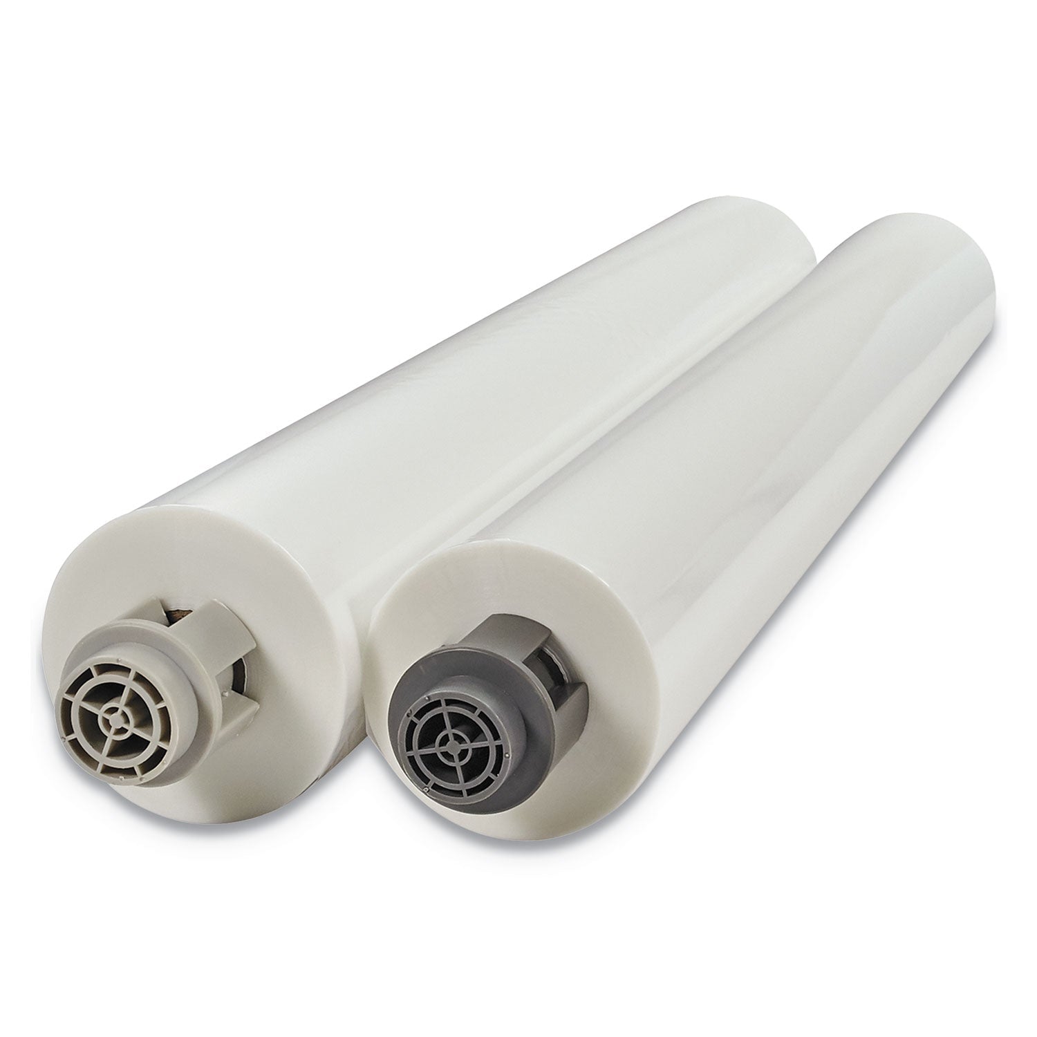 GBC Pinnacle 27 EZLoad Roll Film, 1.5 mil, 25" x 500 ft, Gloss Clear, 2/Box