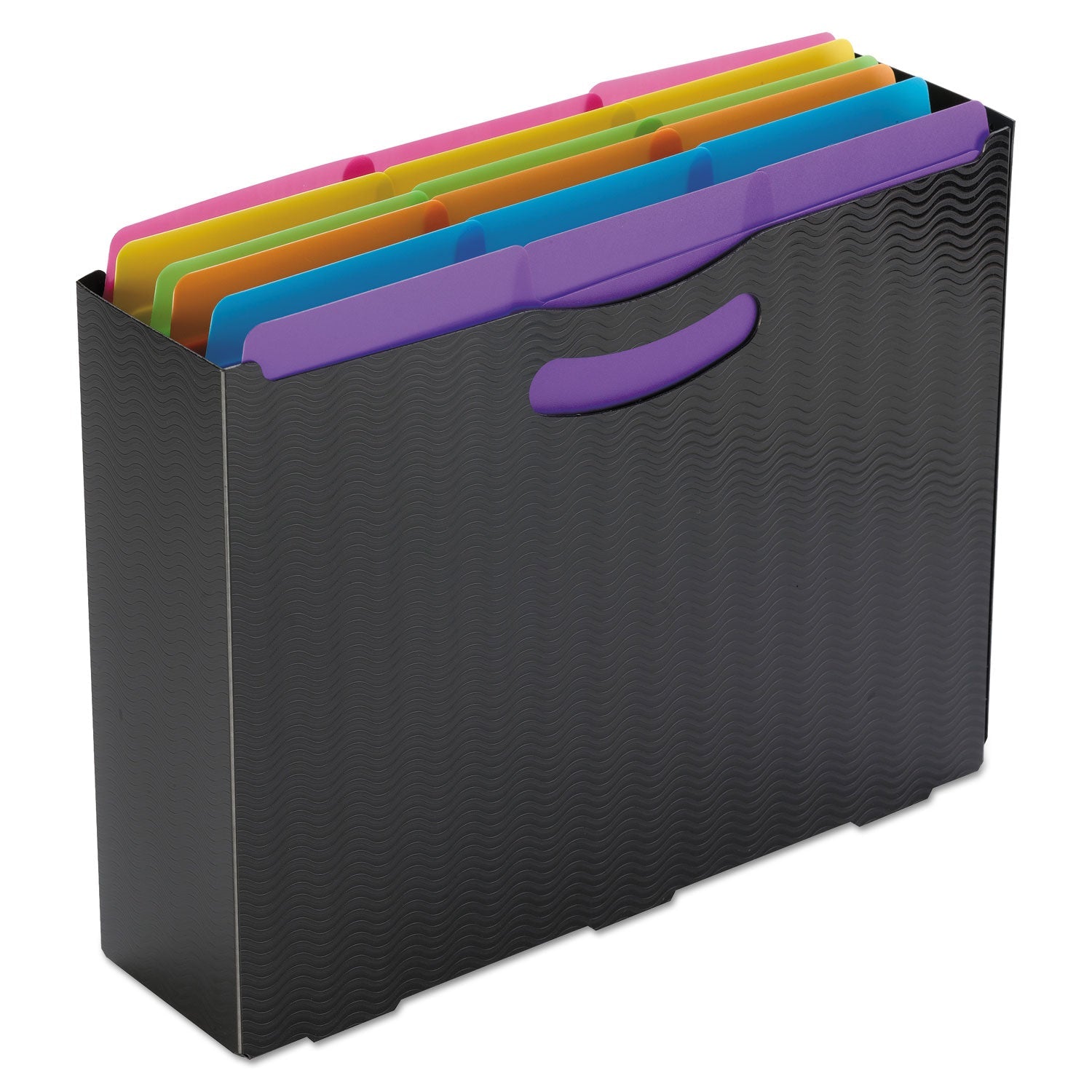 Smead SuperTab Top Tab File Folders, 1/3-Cut Tabs: Assorted, Letter Size, 0.75" Expansion, Polypropylene, 18/Pack