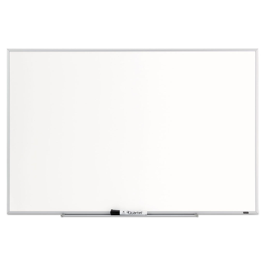 Quartet Dry Erase Board, Melamine Surface, 36 x 24, Silver Aluminum Frame